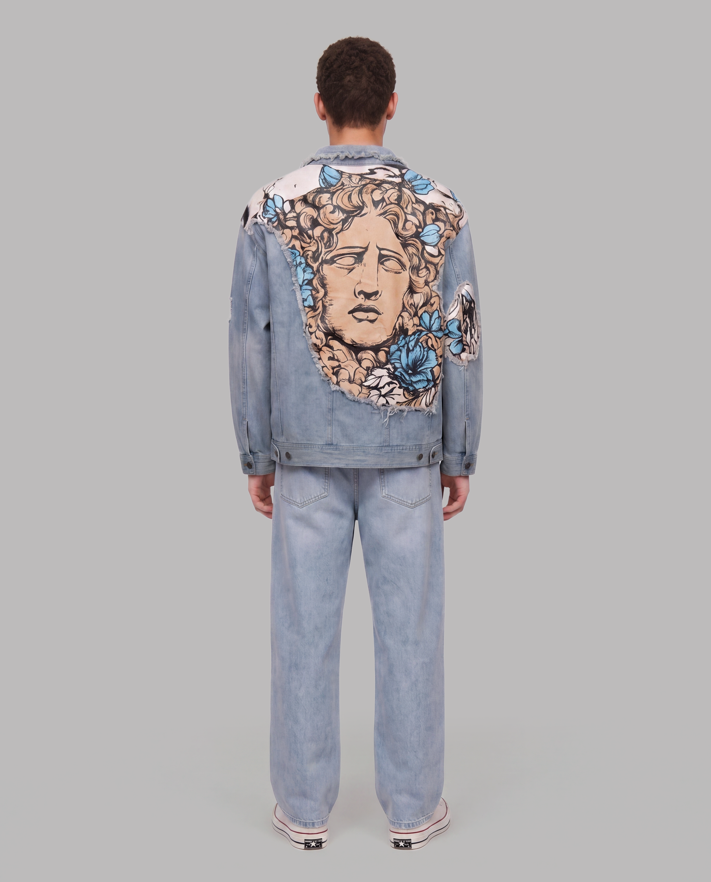 Medusa Portrait Denim Jacket