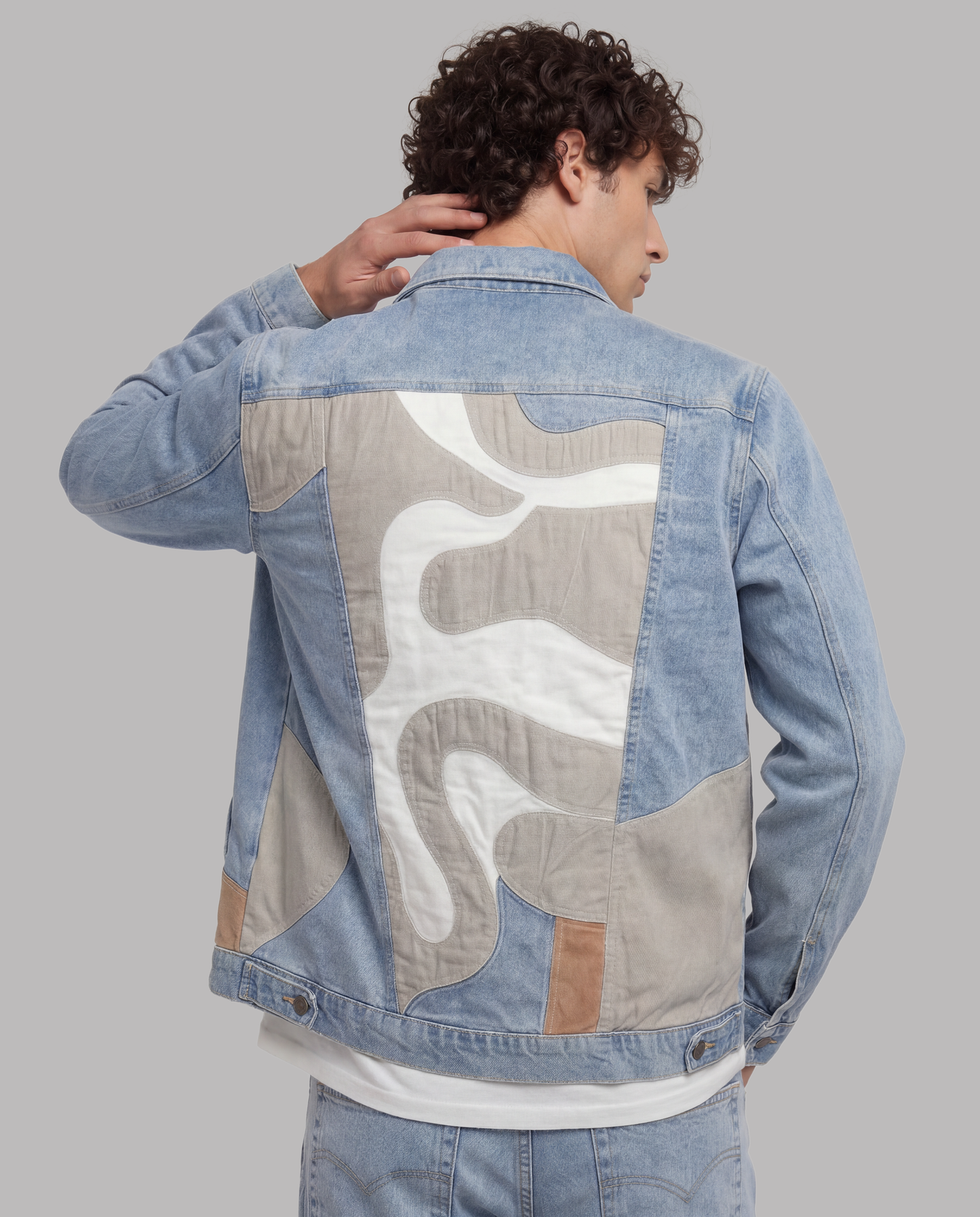 Patchwork Denim Jacket