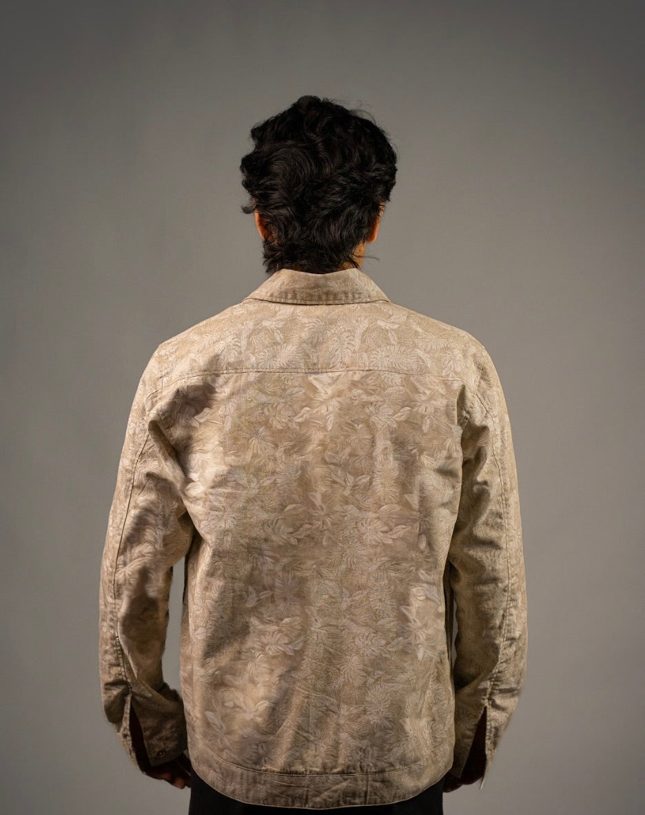 Sandleaf Printed Cotton Jacket