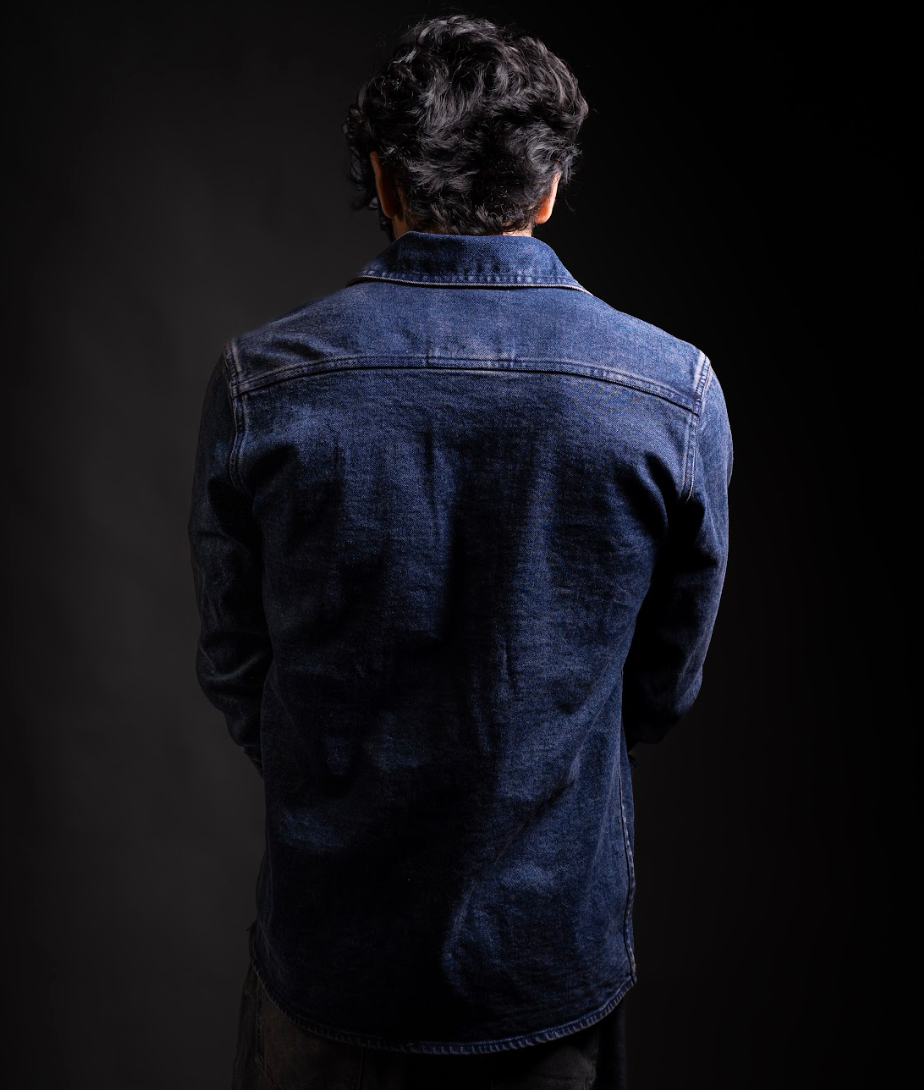 Vintage Wash Denim Polo