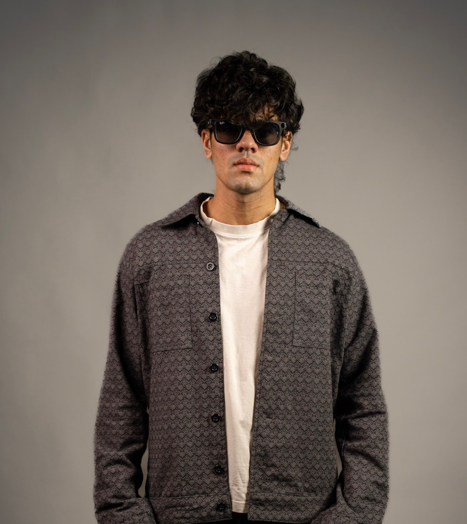 NightLeaf Printed Cotton Jacket