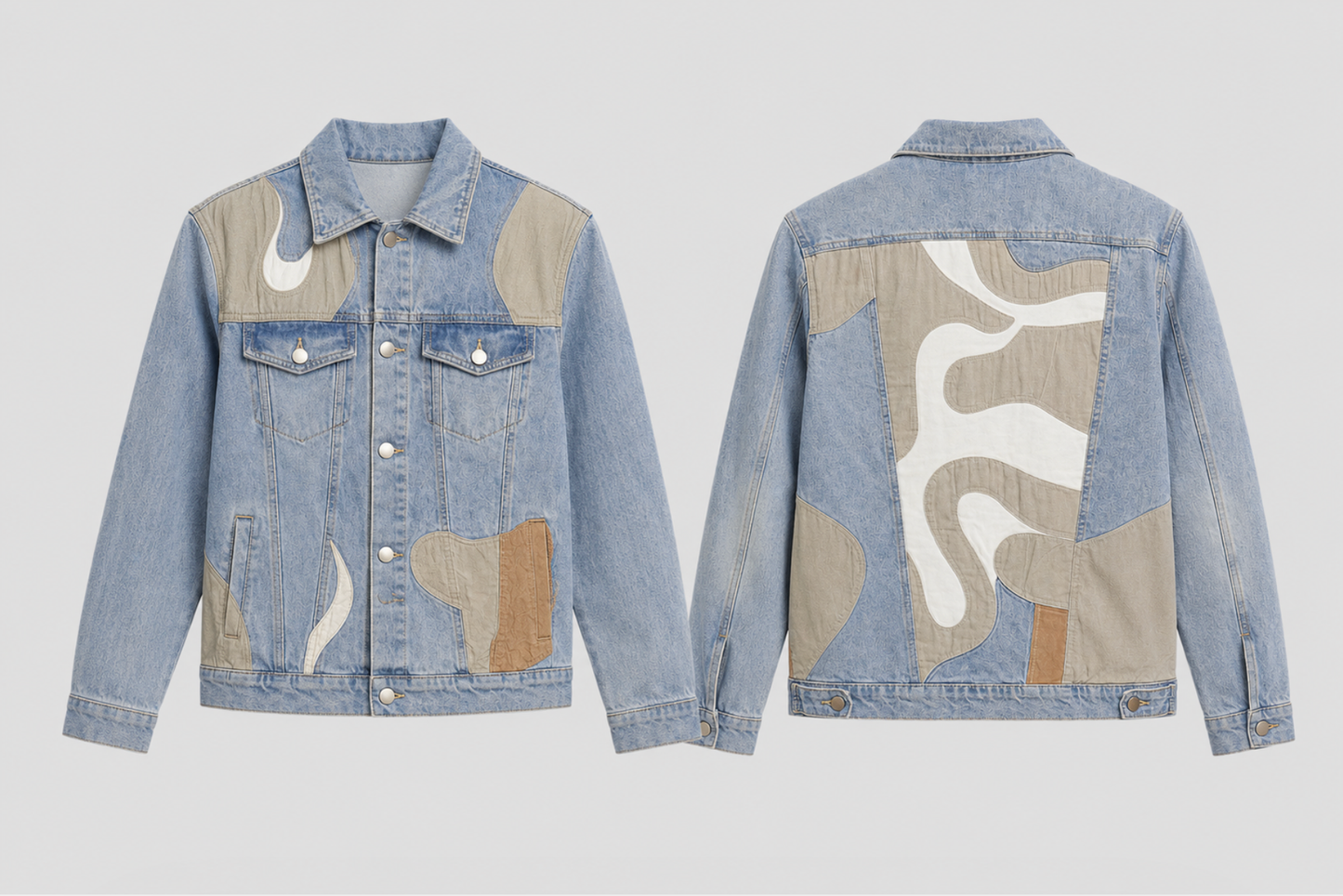 Patchwork Denim Jacket
