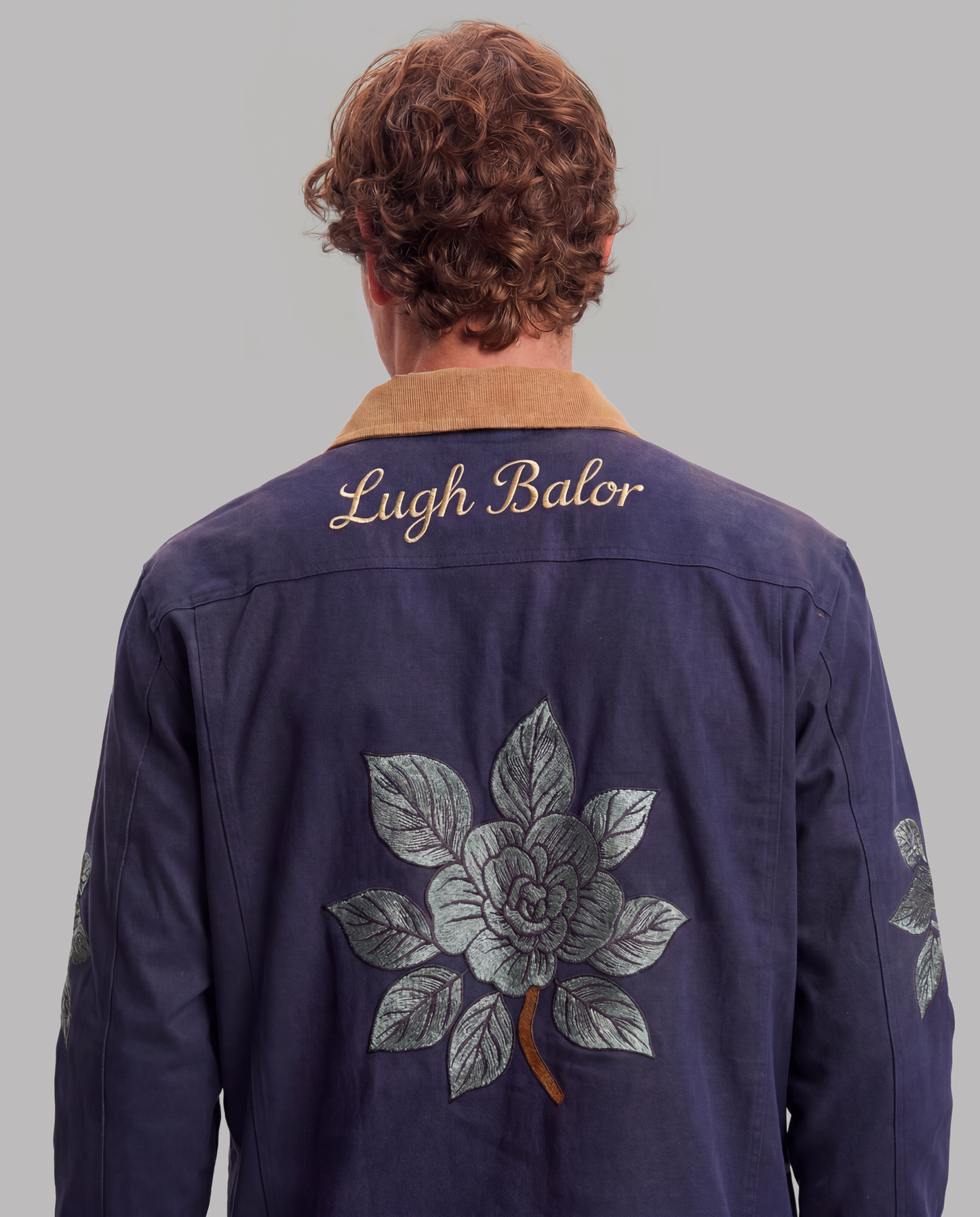 Navy Jacket with Toggle Closure